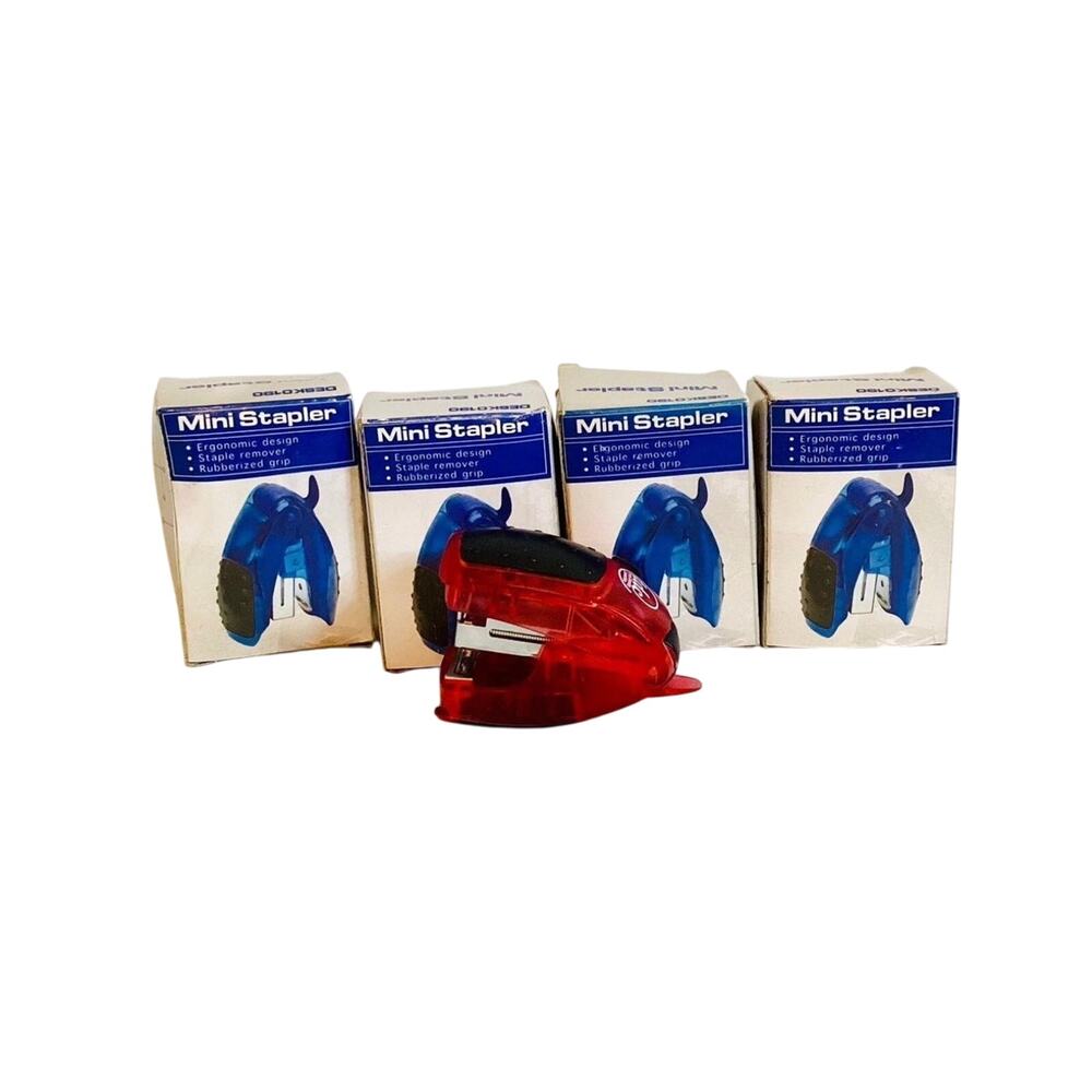 Mini Staplers - lot of 4